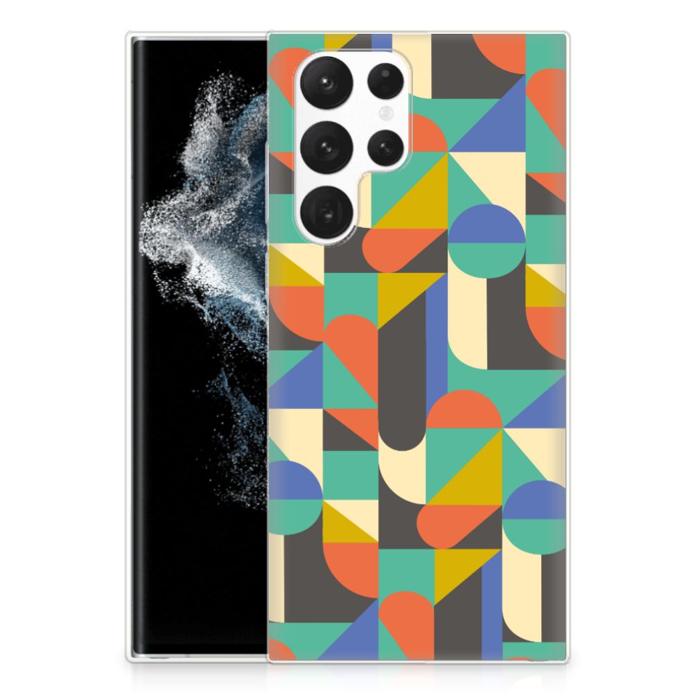 Samsung Galaxy S22 Ultra TPU bumper Funky Retro