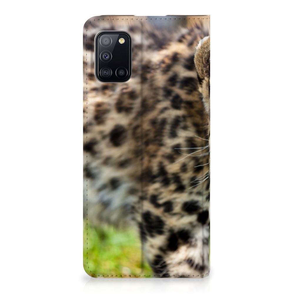 Samsung Galaxy A31 Hoesje maken Baby Luipaard - B2C Telecom