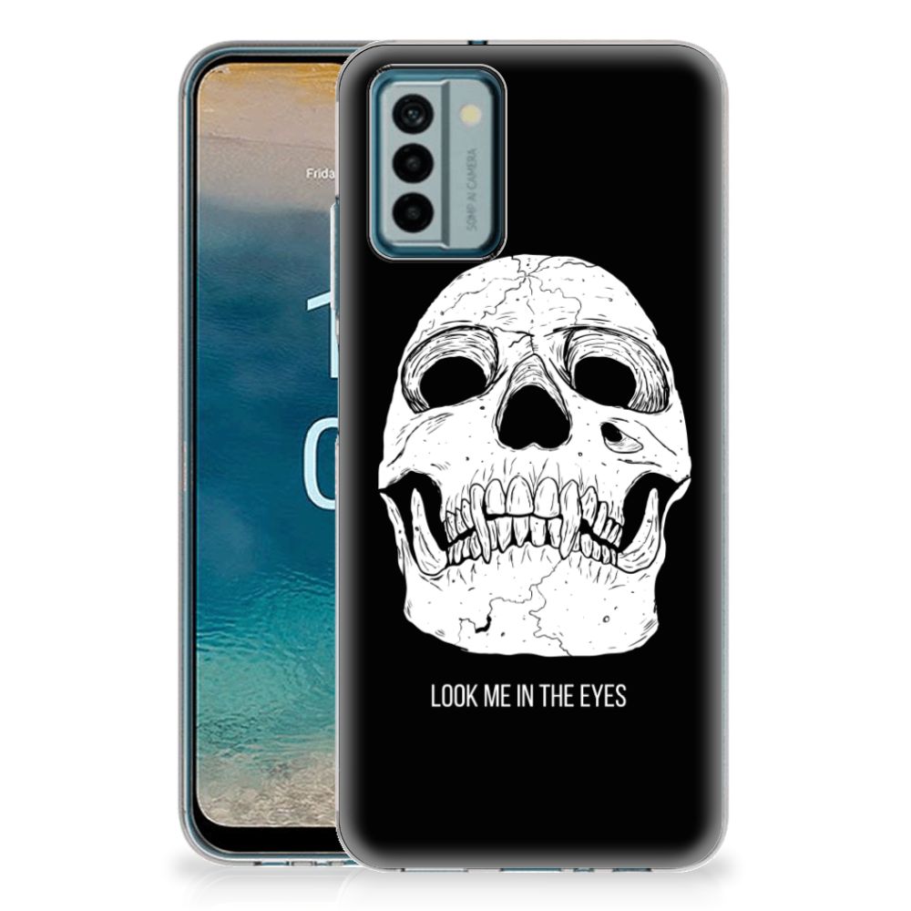 Silicone Back Case Nokia G22 Skull Eyes