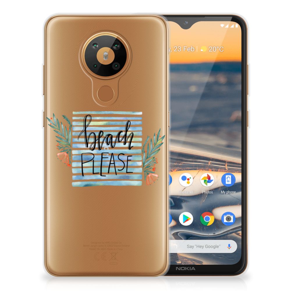 Nokia 5.3 Telefoonhoesje met Naam Boho Beach B2C Telecom