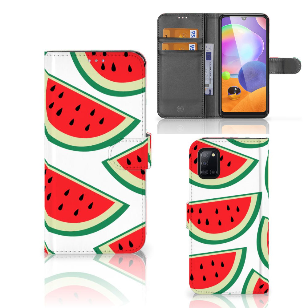 Samsung Galaxy A31 Book Cover Watermelons