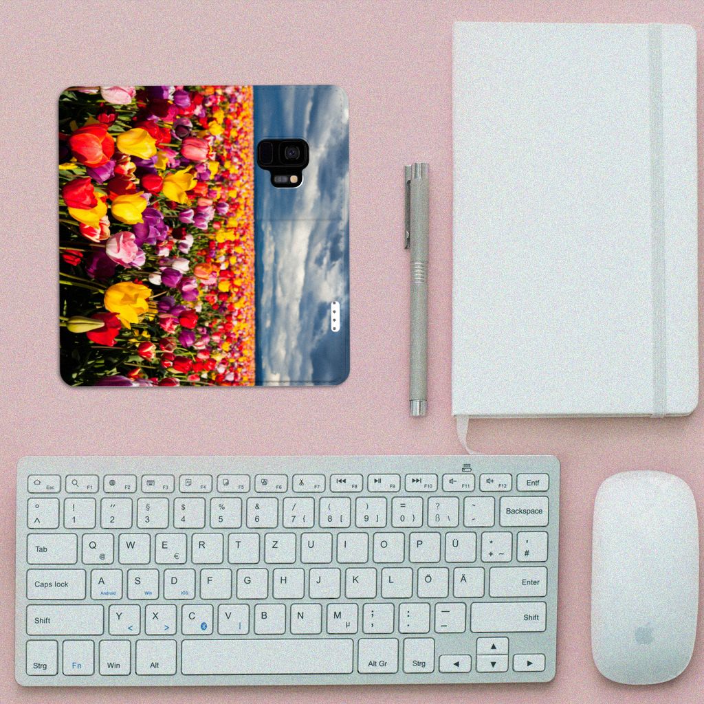 Samsung Galaxy S9 Smart Cover Tulpen