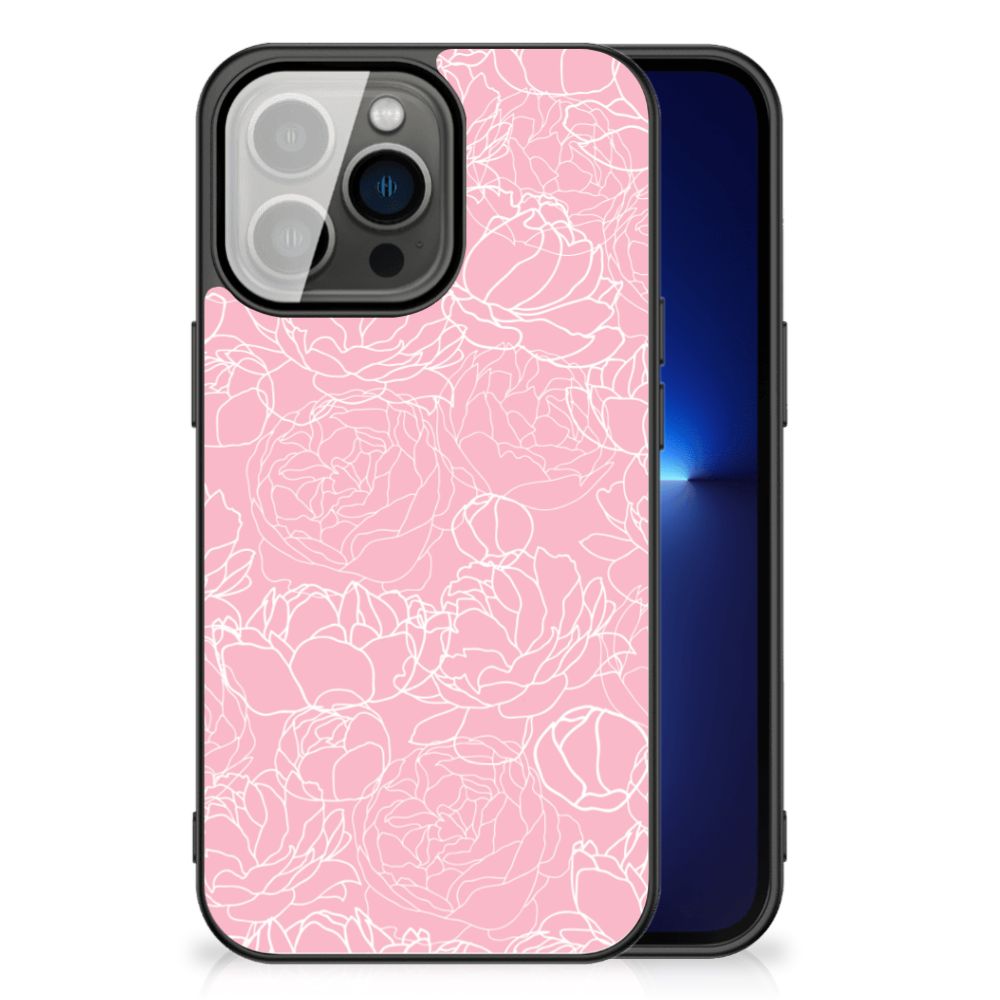 iPhone 13 Pro Bloemen Hoesje White Flowers B2C Telecom