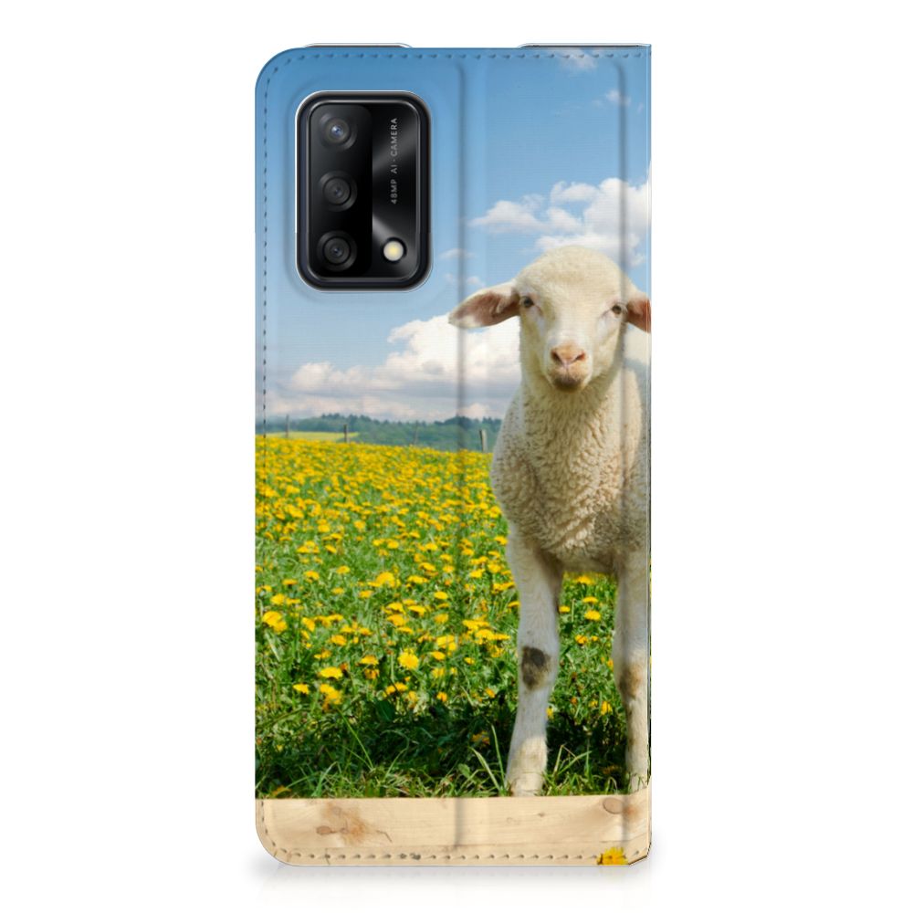 OPPO A74 4G Hoesje maken Schaap en Lammetje - B2C Telecom