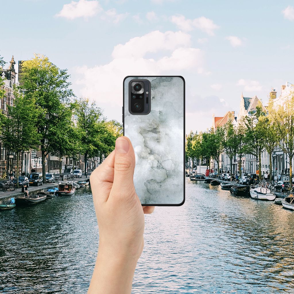 Kleurrijke Telefoonhoesje Xiaomi Redmi Note 10 Pro Painting Grey B2C Telecom