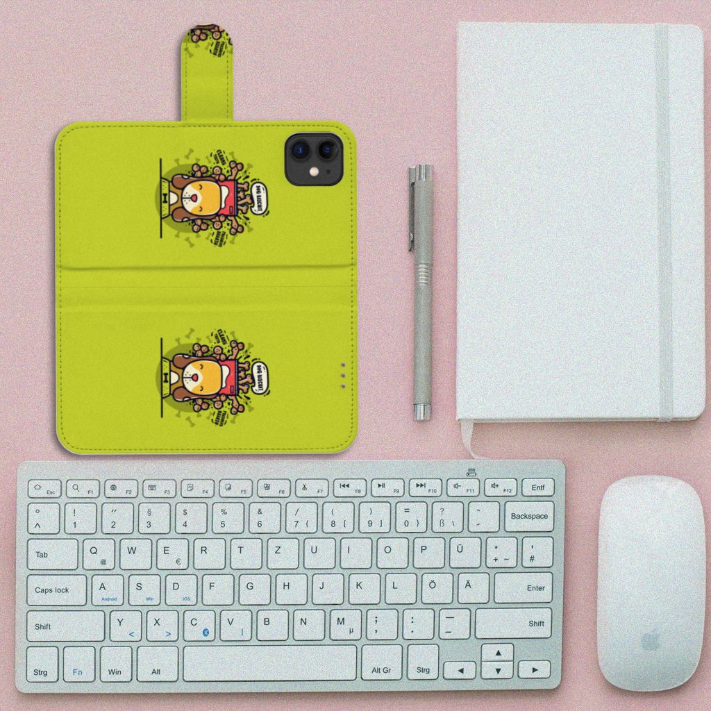 Apple iPhone 11 Leuk Hoesje Doggy Biscuit