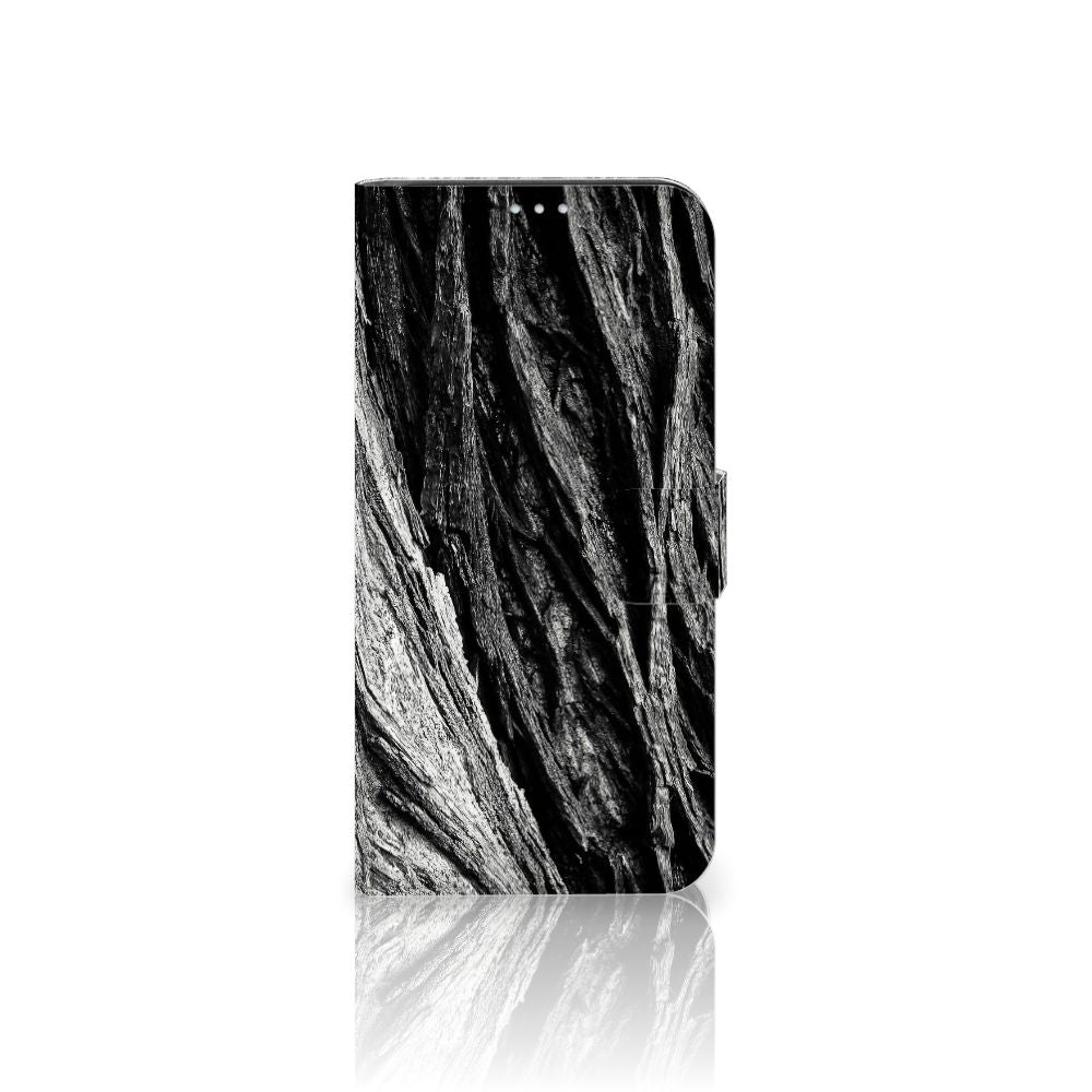Book Style Case Motorola G8 Power Boomschors Grijs
