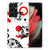 Silicone Back Case Samsung Galaxy S21 Ultra Skull Red B2C Telecom