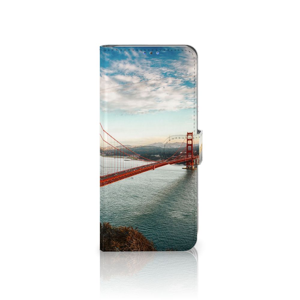 Motorola G8 Power Lite Flip Cover Golden Gate Bridge