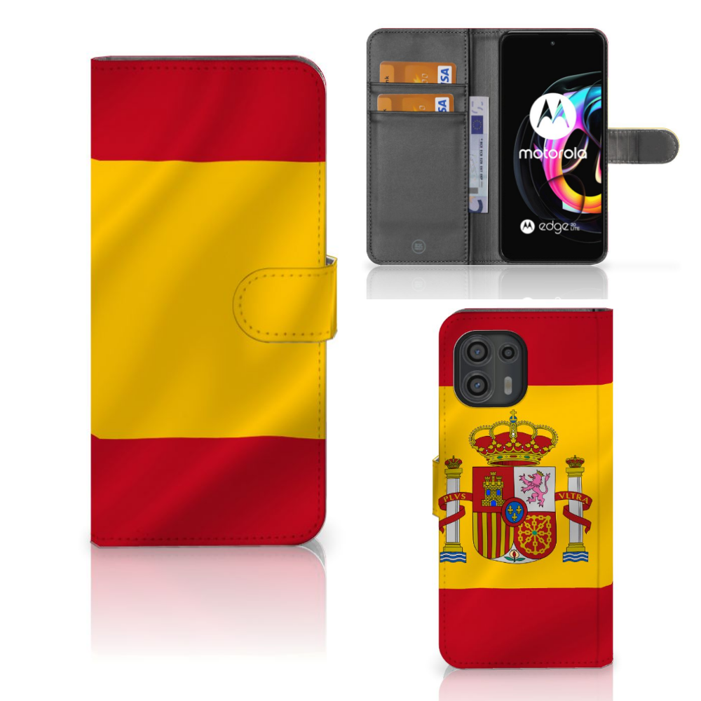 Motorola Edge 20 Lite Bookstyle Case Spanje