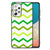 Samsung Galaxy A73 Back Case Zigzag Groen