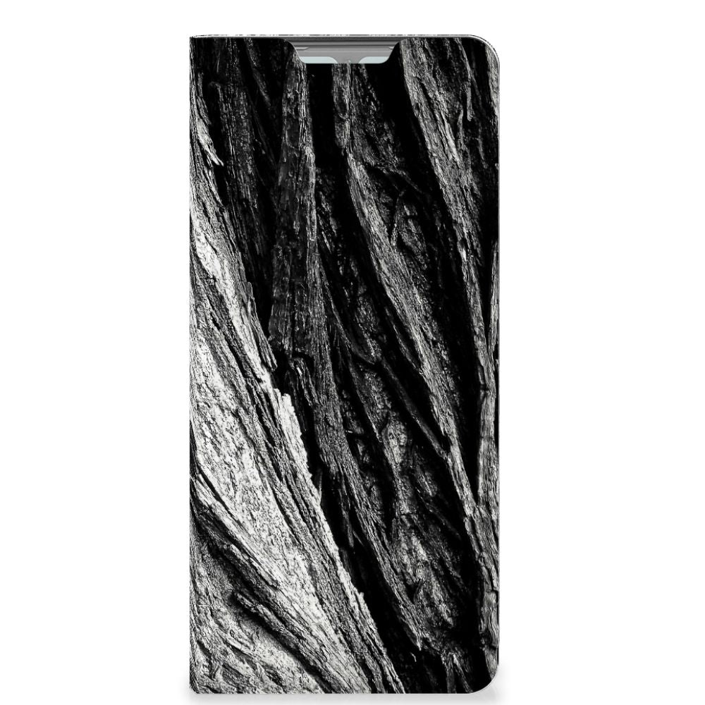 Book Wallet Case OPPO Reno3 | A91 Boomschors Grijs - B2C Telecom