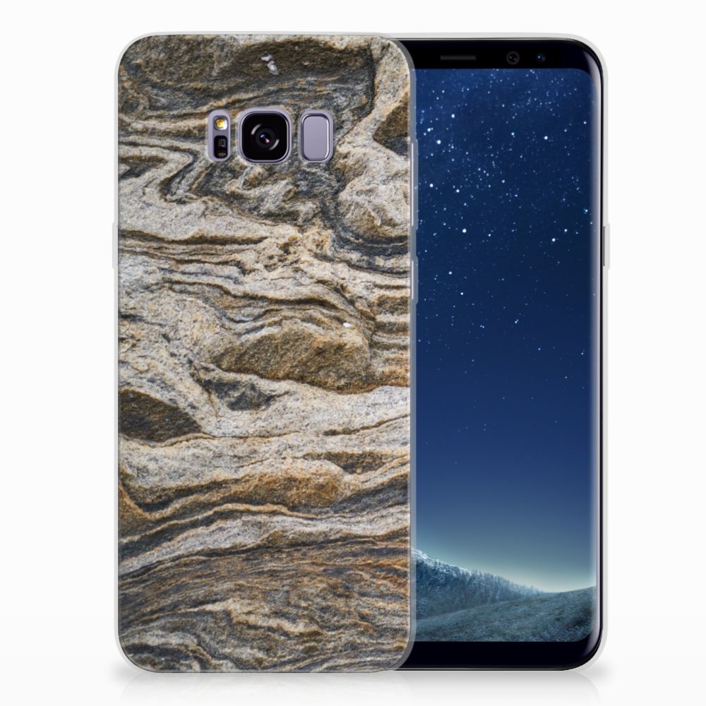 Samsung Galaxy S8 Plus TPU Siliconen Hoesje Steen