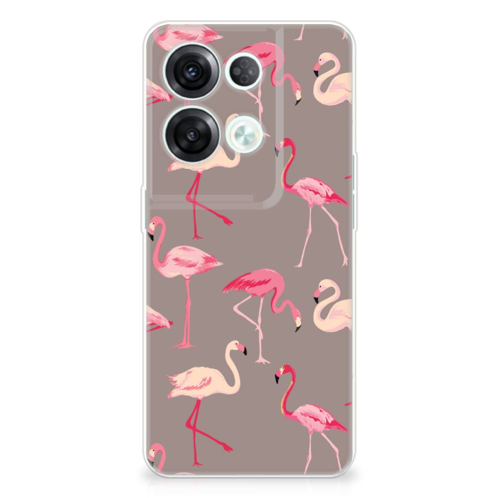 OPPO Reno8 Pro TPU Hoesje Flamingo B2C Telecom