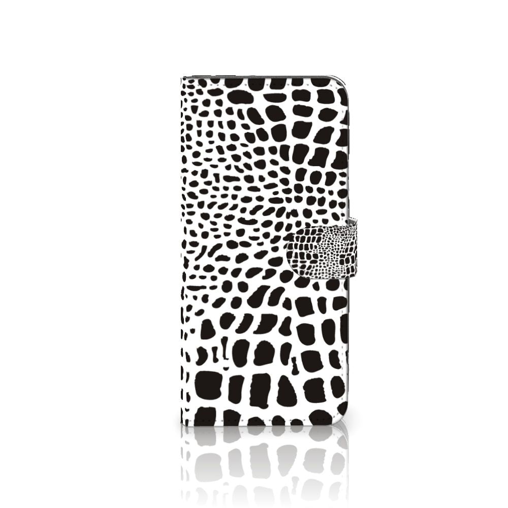 Xiaomi Redmi 10C Telefoonhoesje met Pasjes Slangenprint