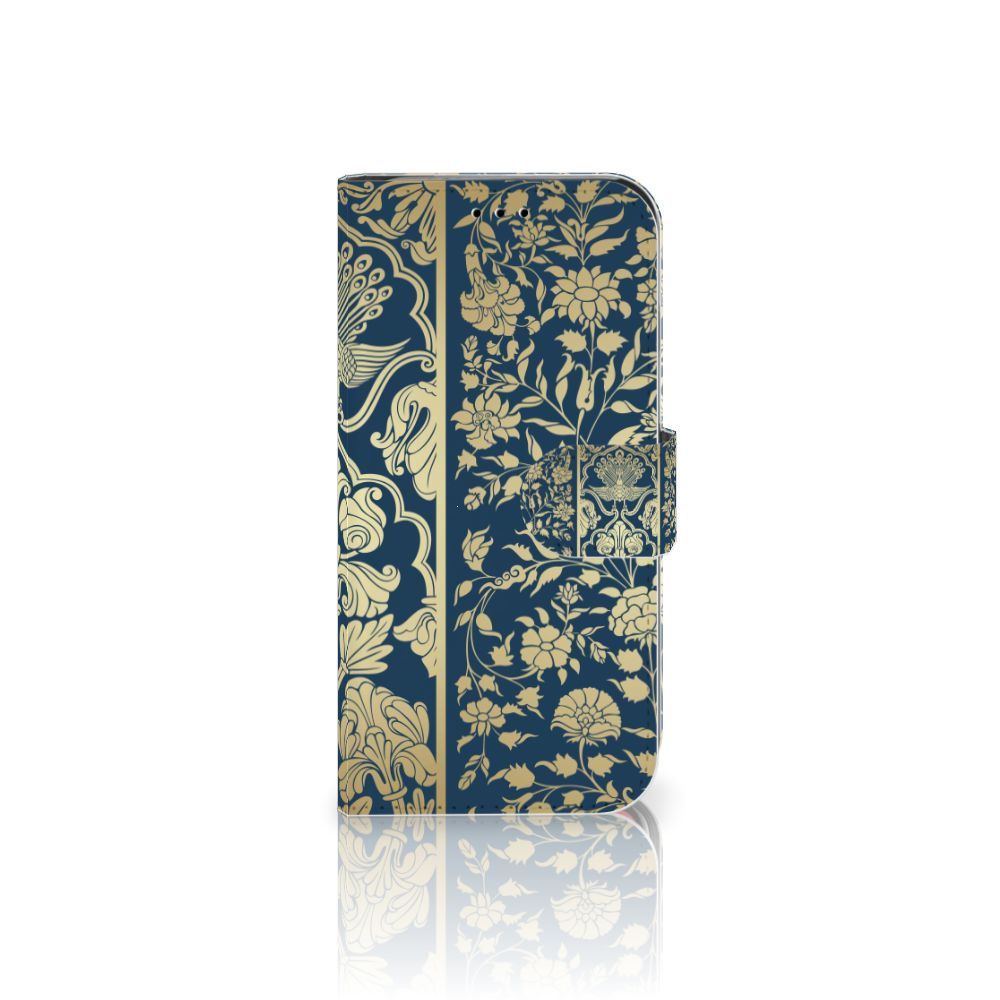 Apple iPhone X | Xs Hoesje Beige Flowers