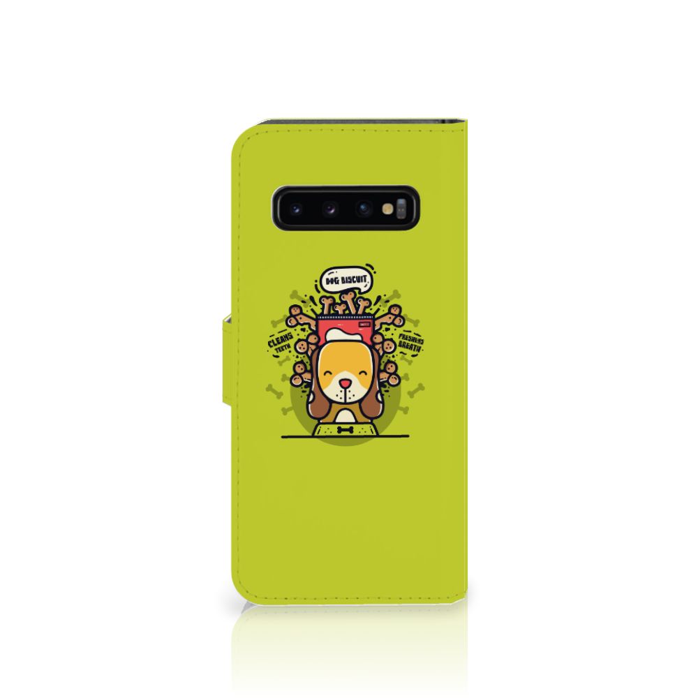 Samsung Galaxy S10 Leuk Hoesje Doggy Biscuit