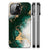 Marmeren Print Telefoonhoesje voor iPhone 14 Pro Max Marmer Groen