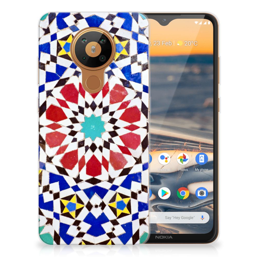 Nokia 5.3 TPU Siliconen Hoesje Mozaïek B2C Telecom