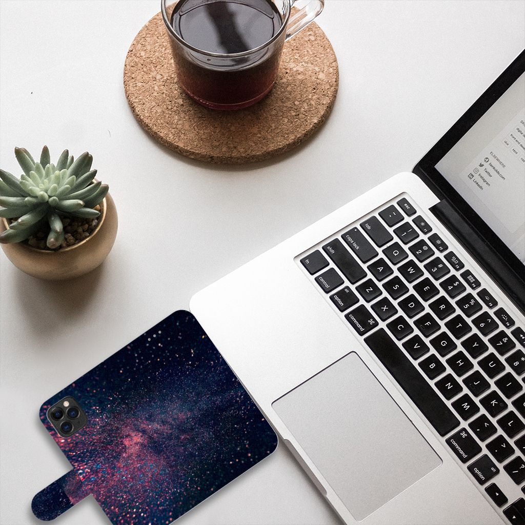 Apple iPhone 11 Pro Book Case Stars
