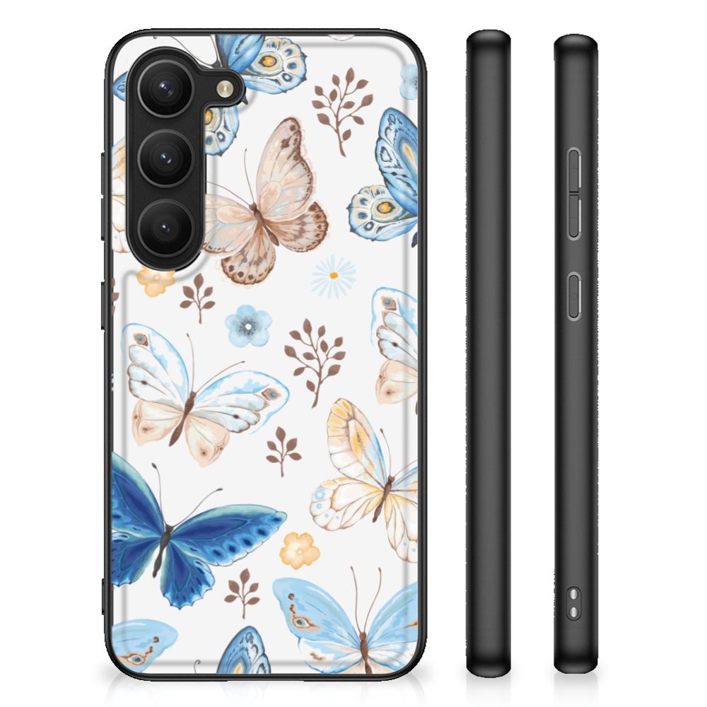 Dierenprint Telefoonhoesje voor Samsung Galaxy S23 Vlinder B2C Telecom