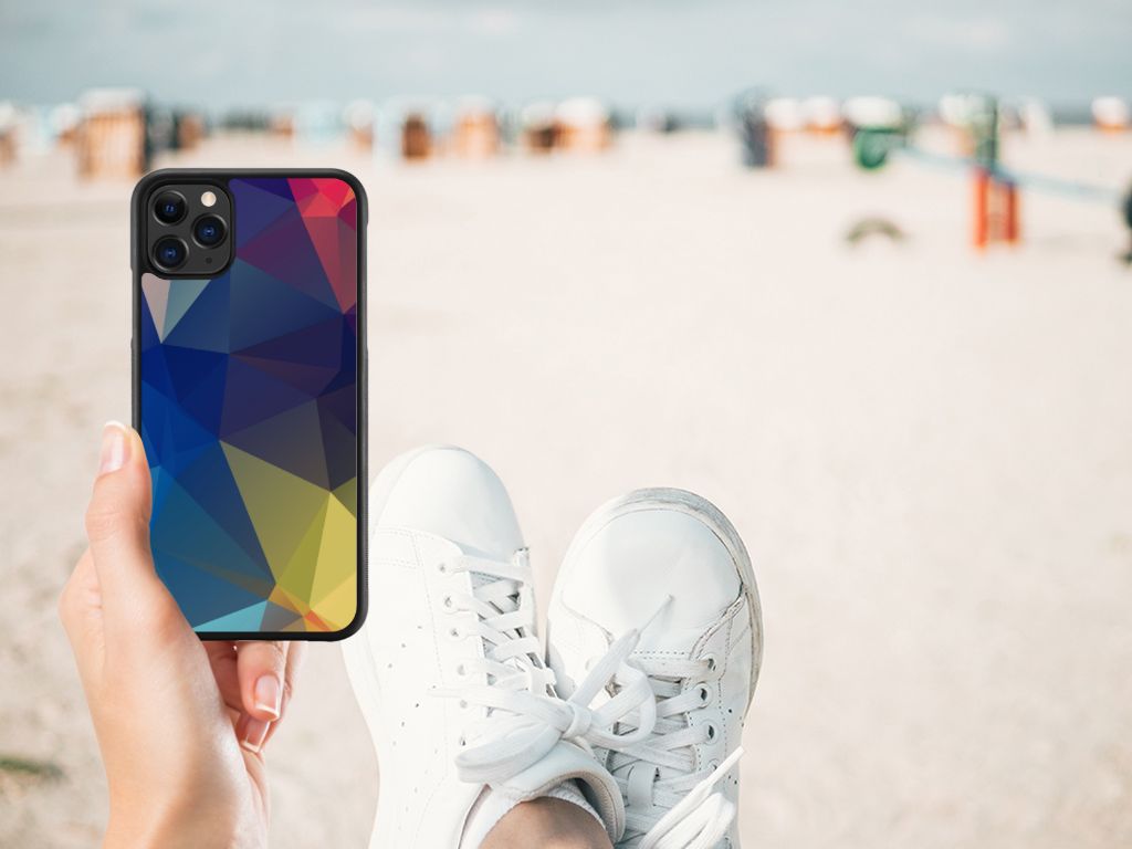 Apple iPhone 11 Pro Max Grip Case Polygon Dark B2C Telecom