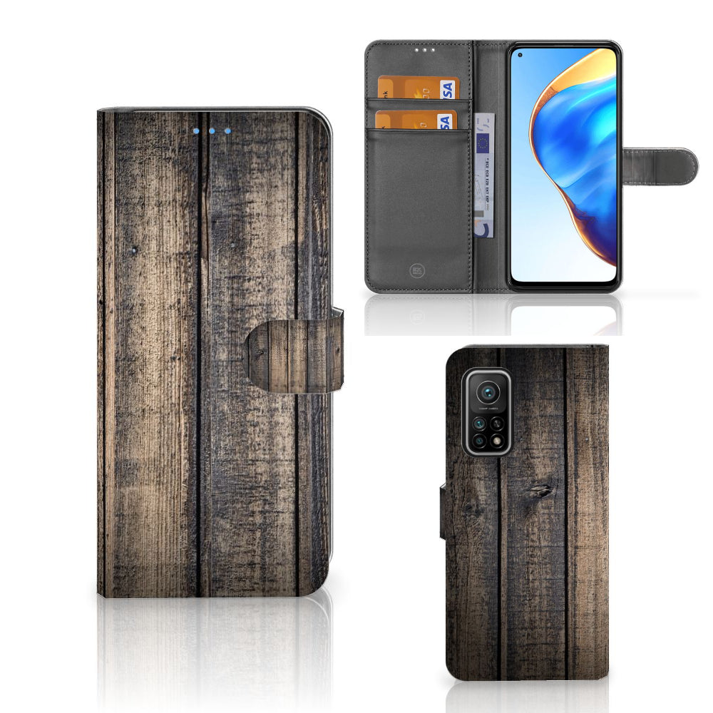 Xiaomi Mi 10T Pro | Mi 10T Book Style Case Steigerhout