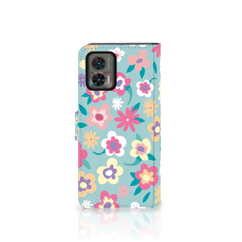 Motorola Edge 30 Neo Hoesje Flower Power