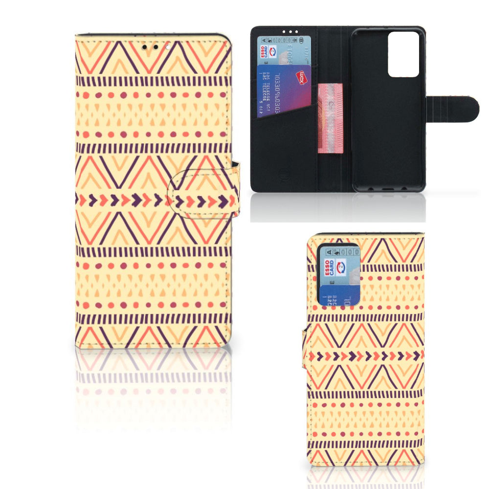 Xiaomi Redmi Note 10 Pro Telefoon Hoesje Aztec Yellow