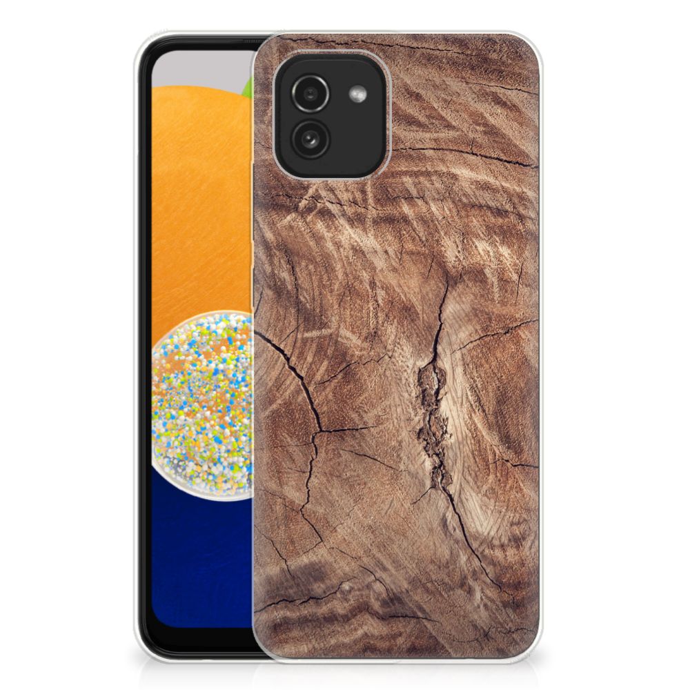 Samsung Galaxy A03 Bumper Hoesje Tree Trunk