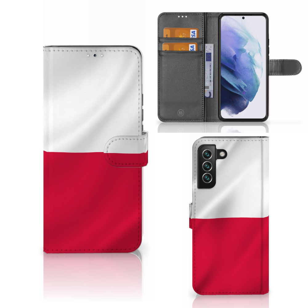 Samsung Galaxy S22 Plus Bookstyle Case Polen