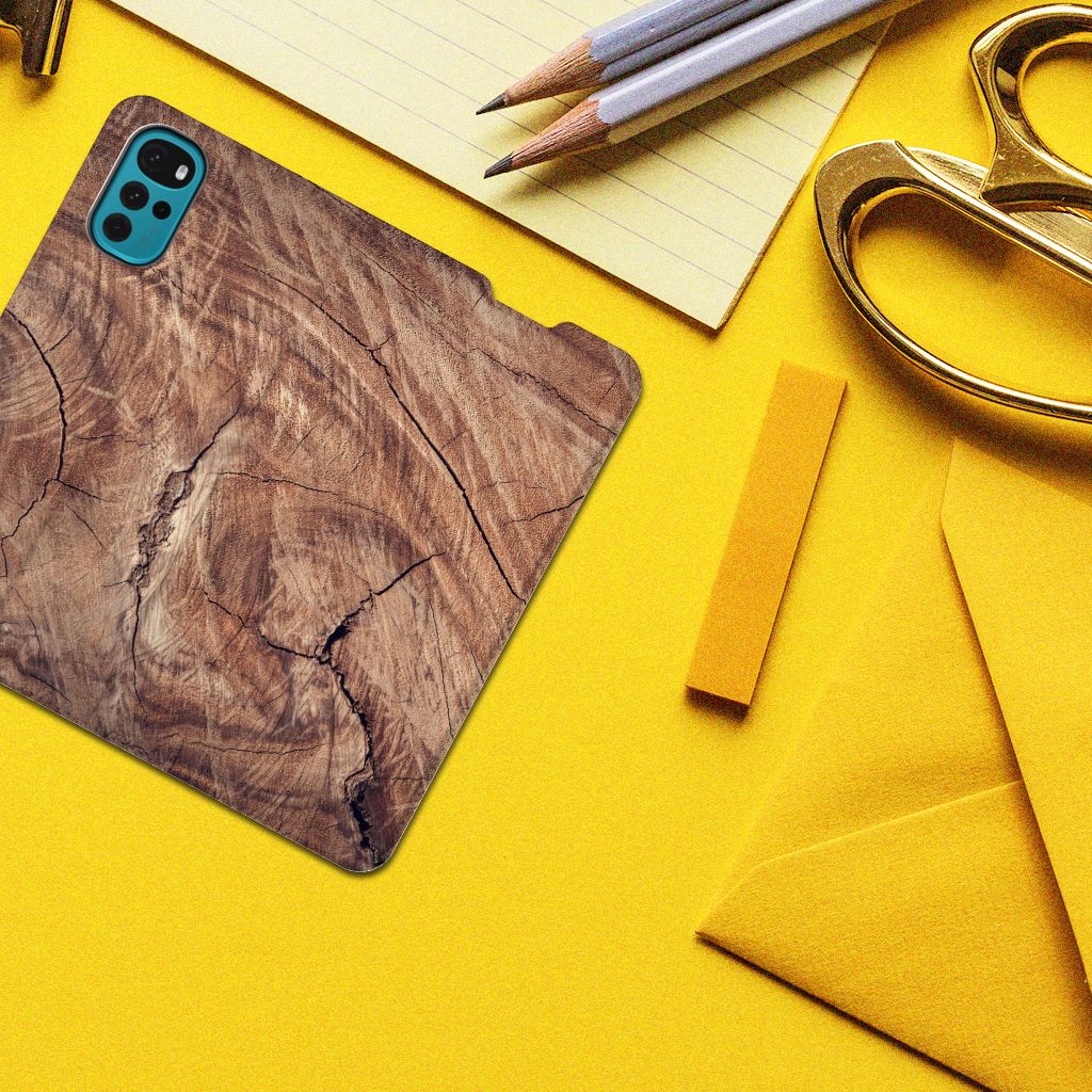 Motorola Moto G22 Book Wallet Case Tree Trunk - B2C Telecom
