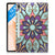 Samsung Galaxy Tab S7FE Siliconen Hoesje Purple Flower - B2C Telecom