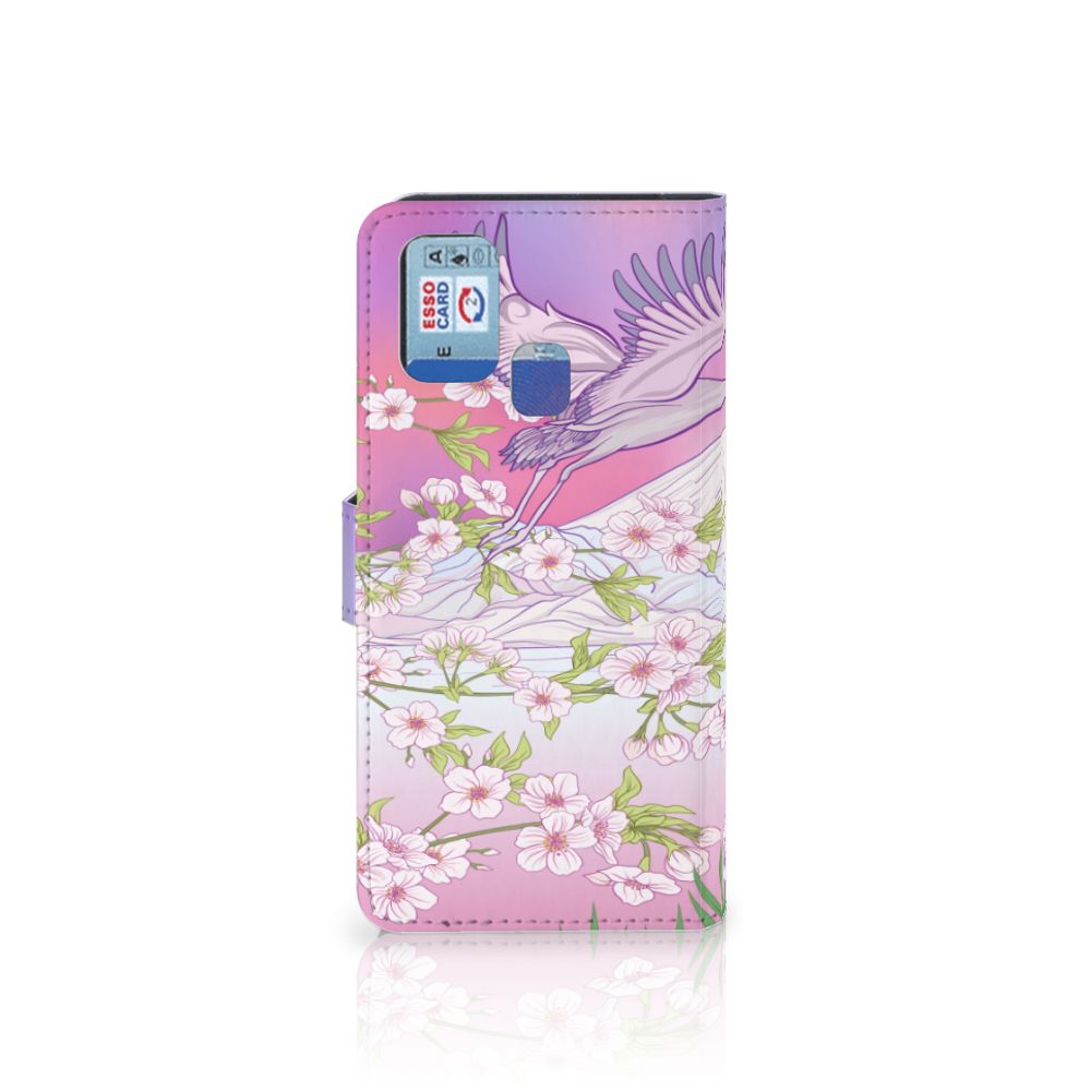 Samsung Galaxy M31 Telefoonhoesje met Pasjes Bird Flying