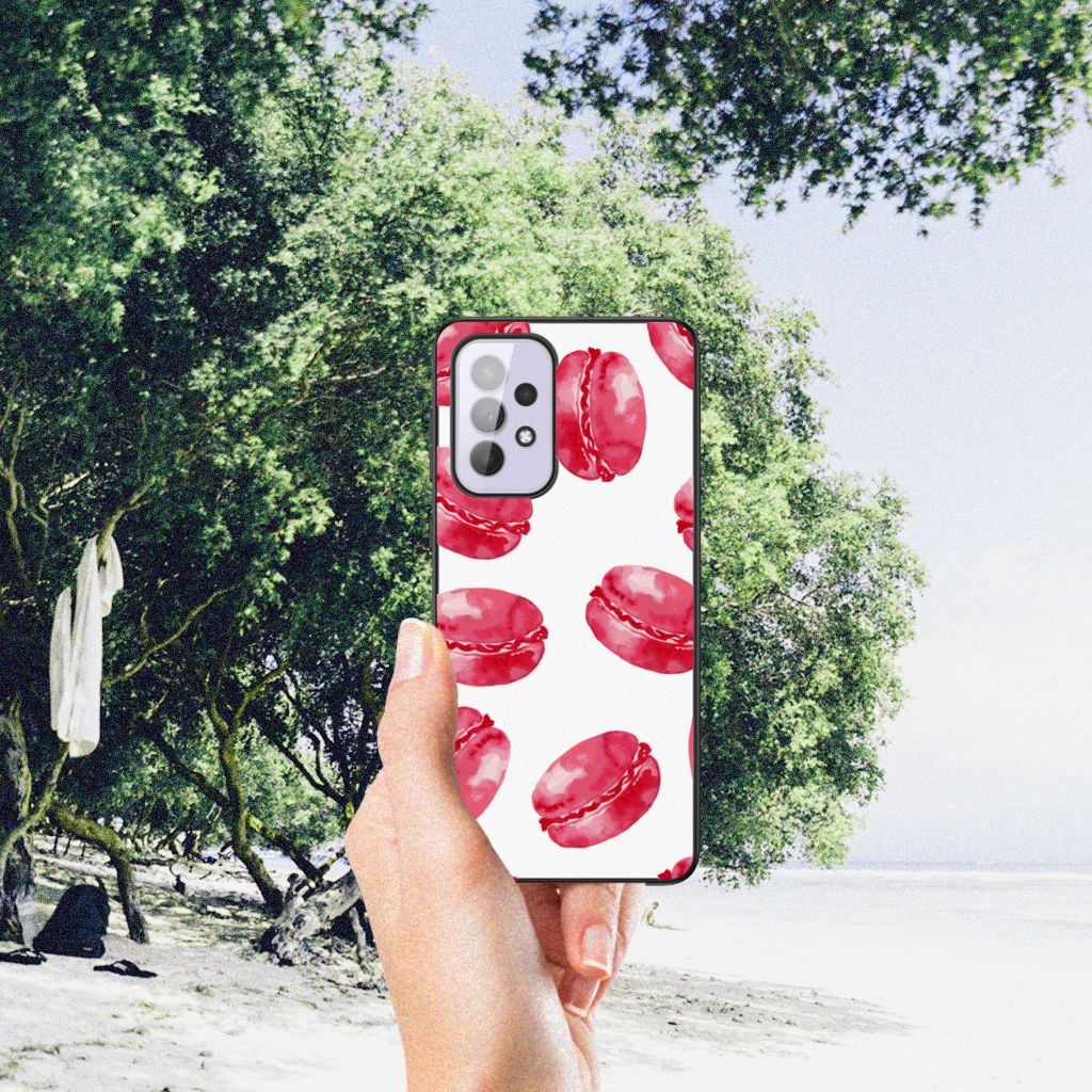 Samsung Galaxy A33 5G Back Cover Hoesje Pink Macarons B2C Telecom