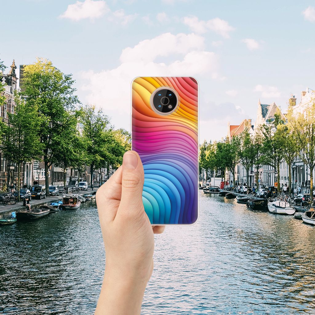 TPU Hoesje voor Nokia G50 Regenboog