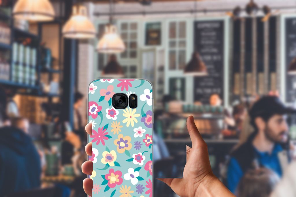 Samsung Galaxy S7 TPU Case Flower Power