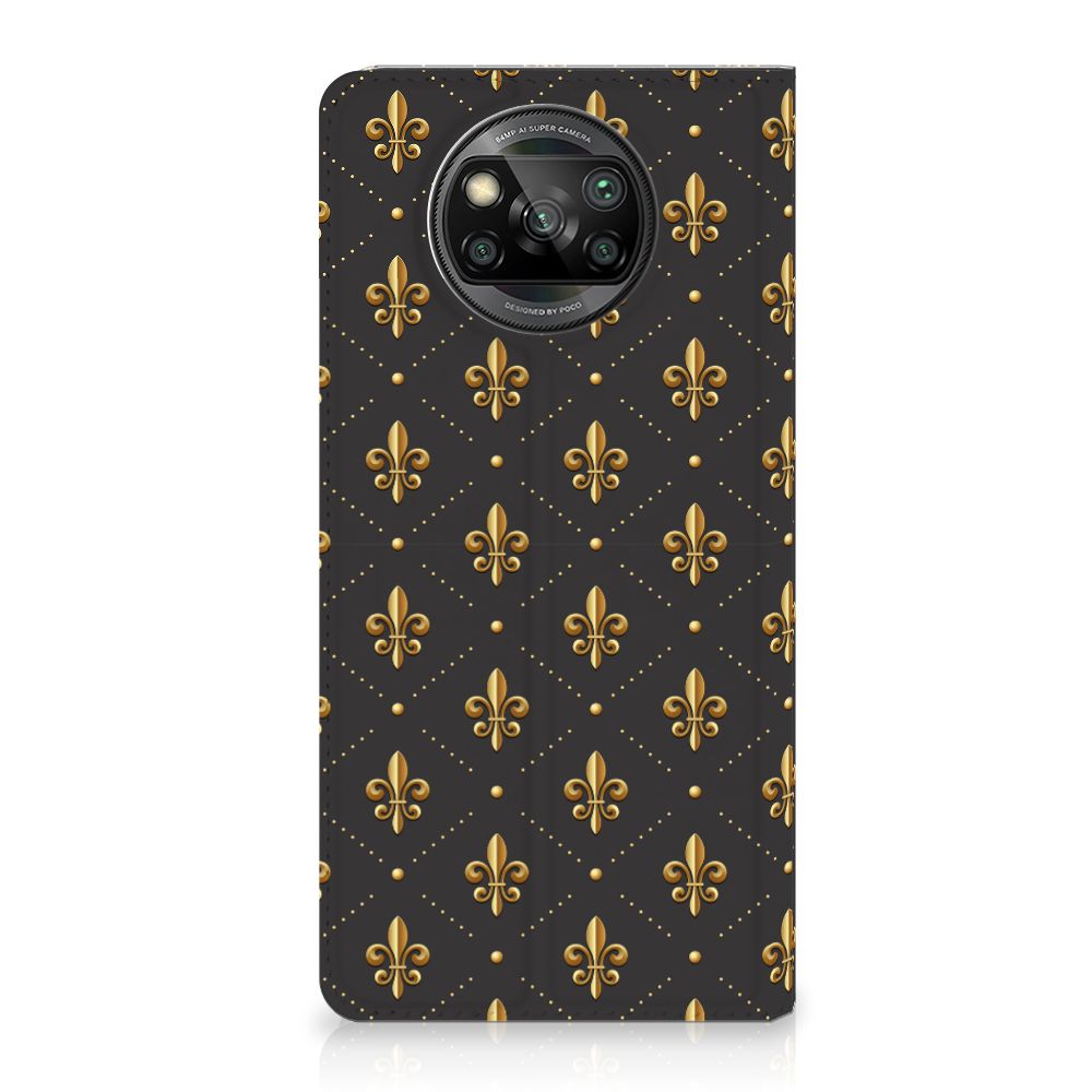 Xiaomi Poco X3 Pro | Poco X3 Hoesje met Magneet Franse Lelie - B2C Telecom