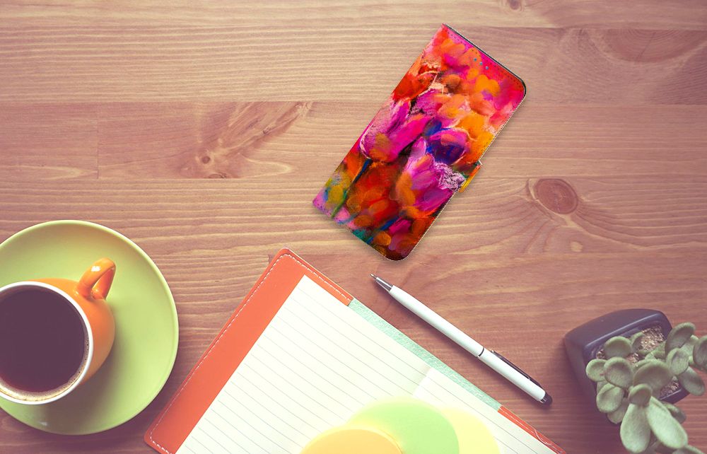 Hoesje Motorola Moto E32 | Moto E32s Tulips