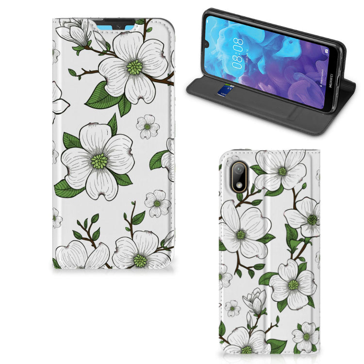 Huawei Y5 (2019) Smart Cover Dogwood Flowers