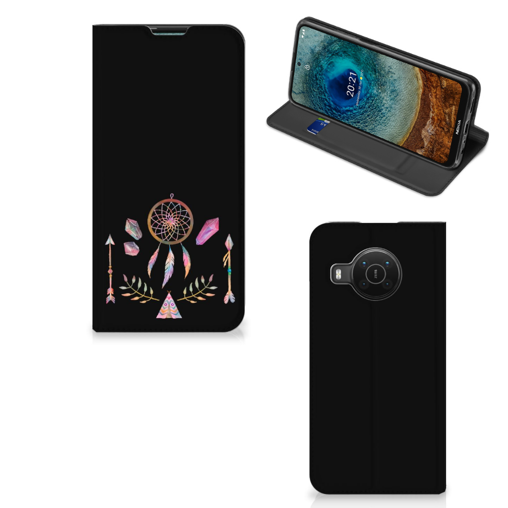 Nokia X20 | X10 Magnet Case Boho Dreamcatcher - B2C Telecom