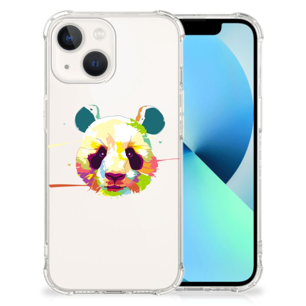 iPhone 13 Stevig Bumper Hoesje Panda Color B2C Telecom