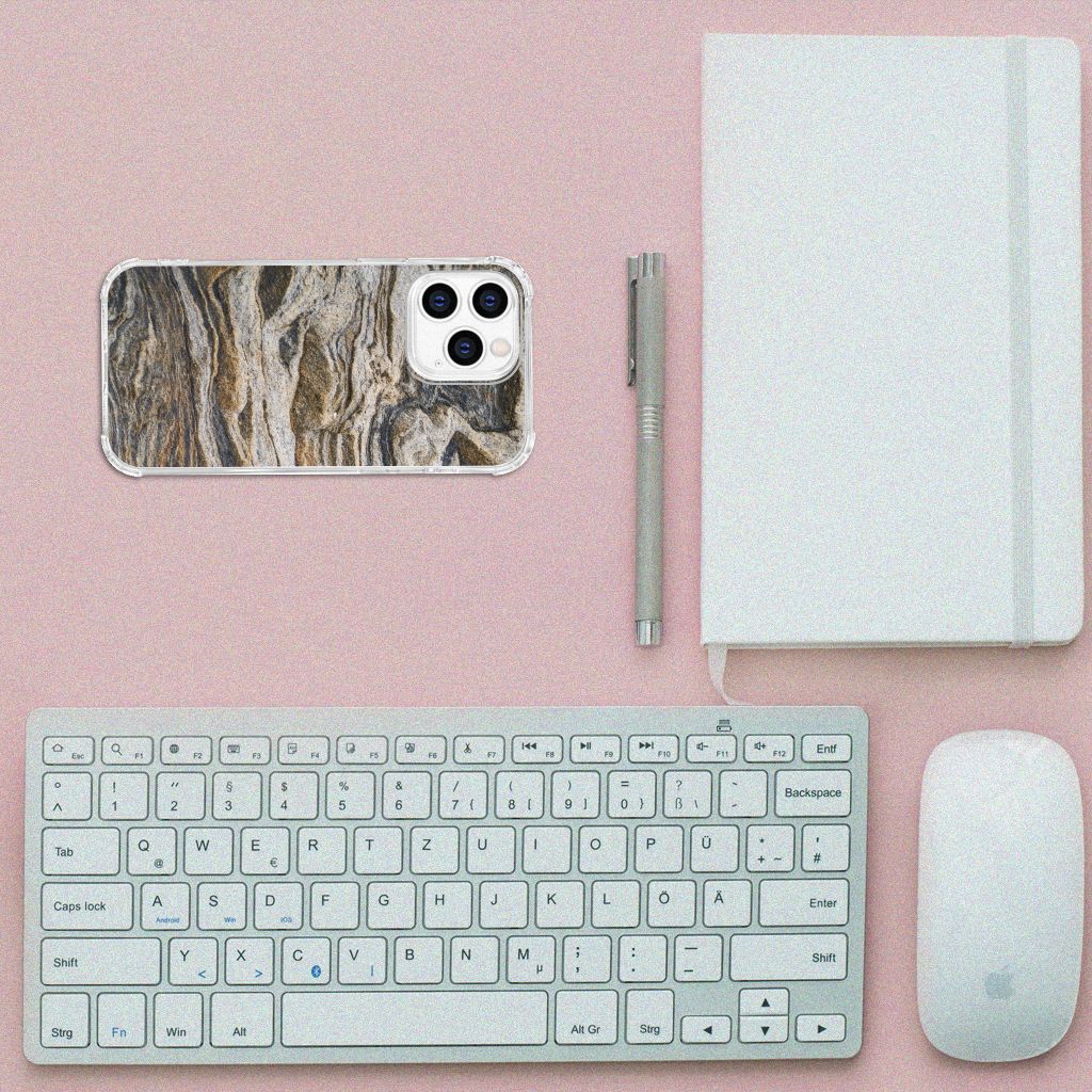 iPhone 14 Pro Anti-Shock Hoesje Steen B2C Telecom