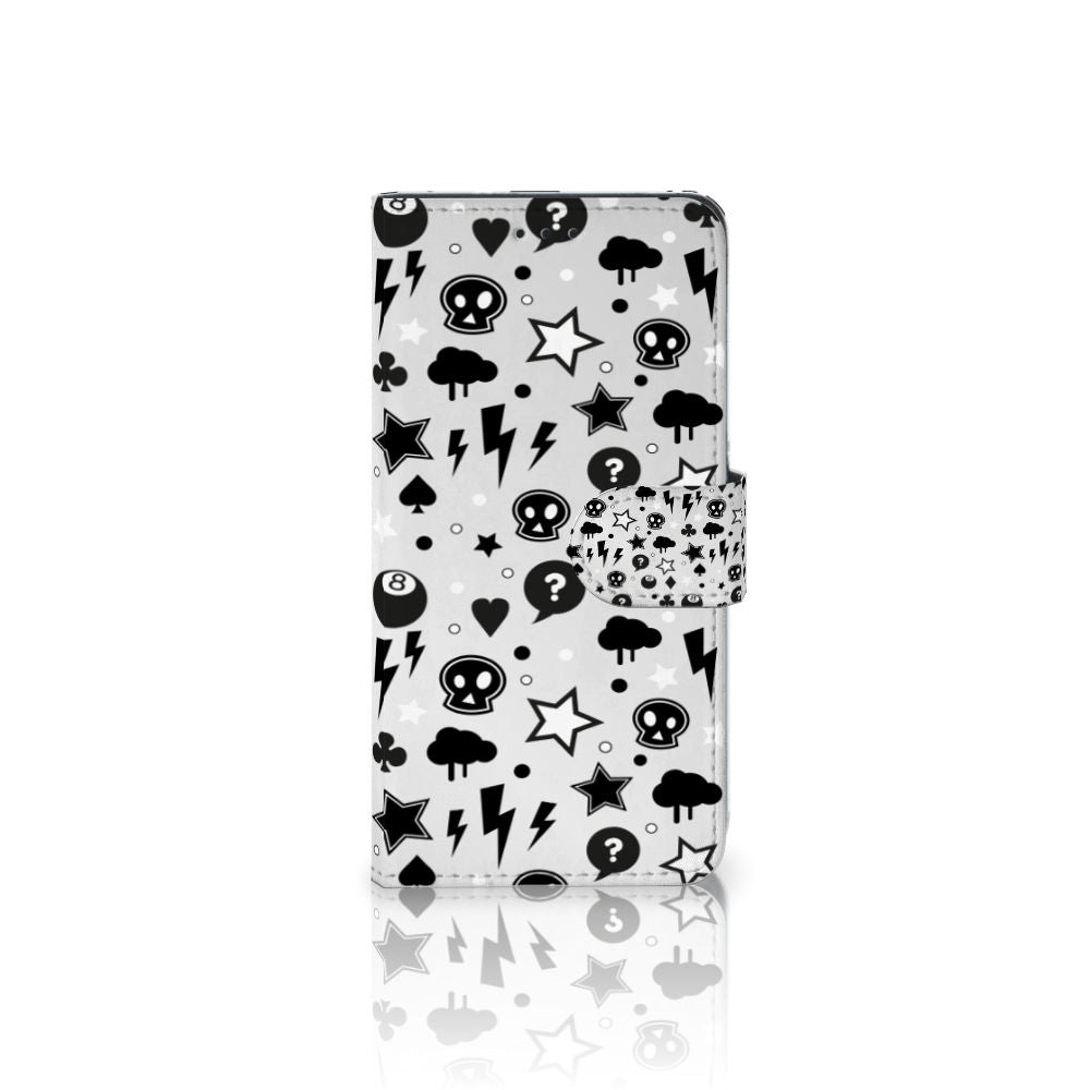 Telefoonhoesje met Naam Huawei P10 Lite Silver Punk