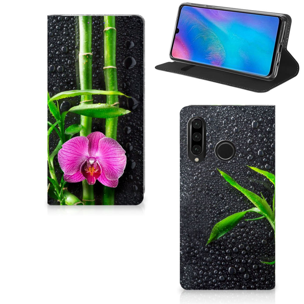 Huawei P30 Lite New Edition Smart Cover Orchidee