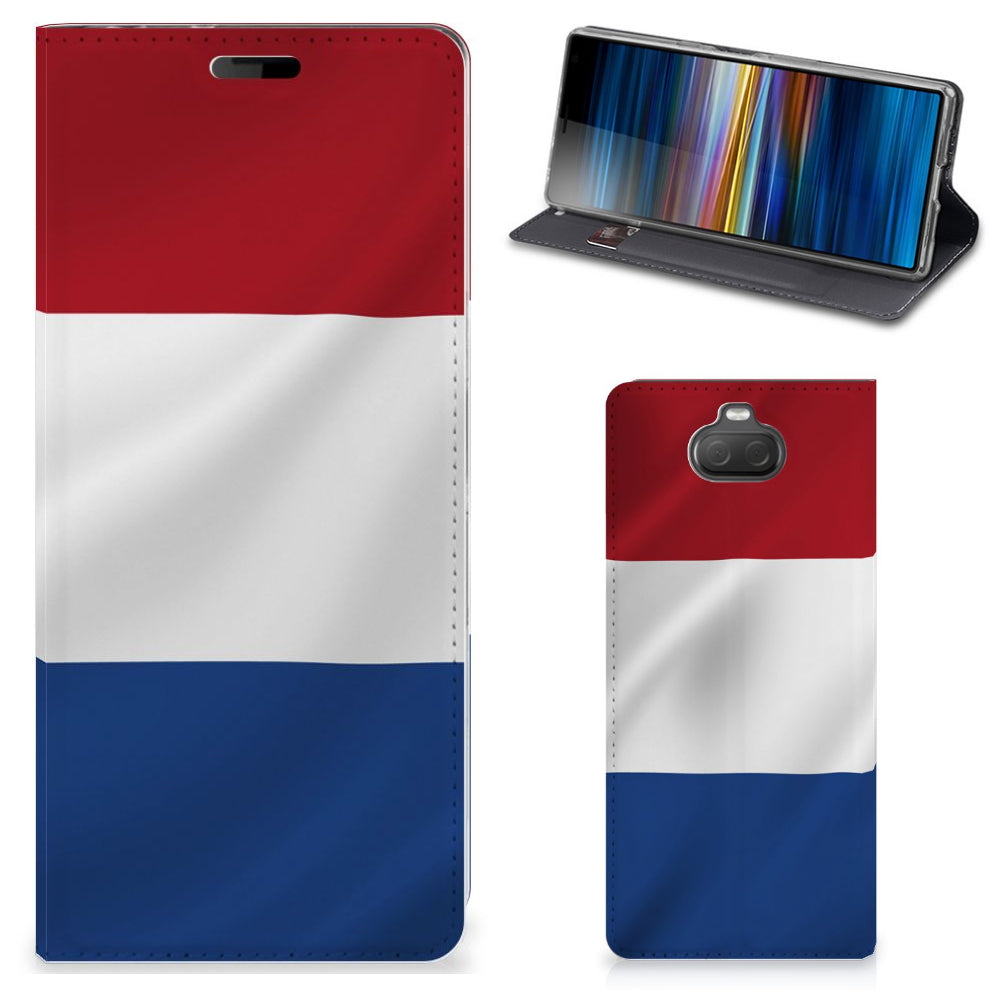 Sony Xperia 10 Standcase Nederlandse Vlag