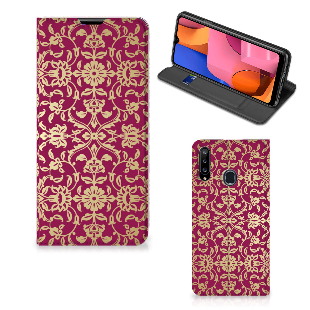 Telefoon Hoesje Samsung Galaxy A20s Barok Pink - B2C Telecom