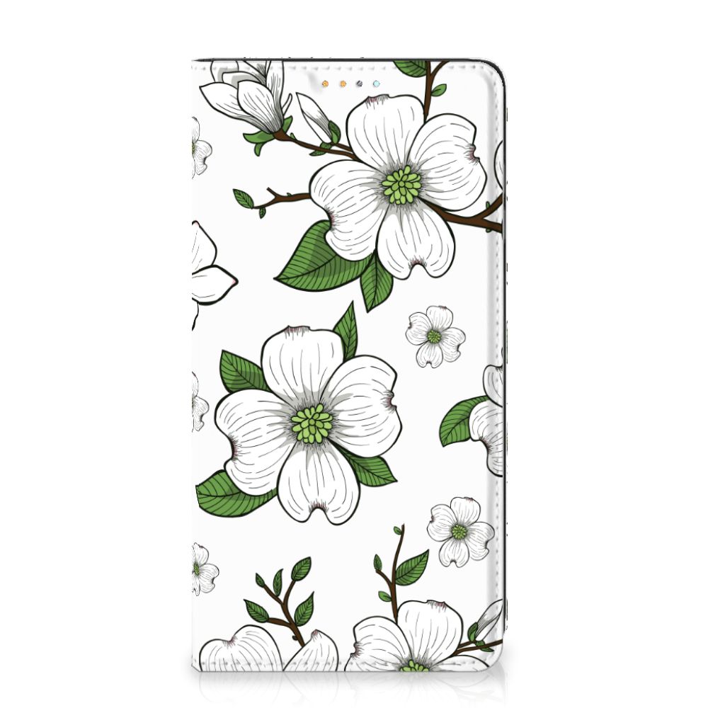 Samsung Galaxy A32 4G | A32 5G Enterprise Editie Smart Cover Dogwood Flowers - B2C Telecom