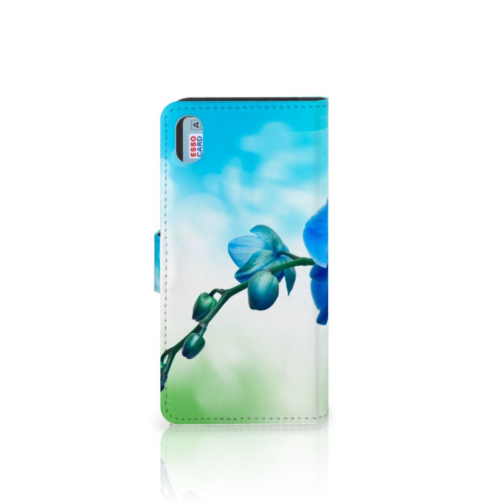 Xiaomi Redmi 7A Hoesje Orchidee Blauw - Cadeau voor je Moeder