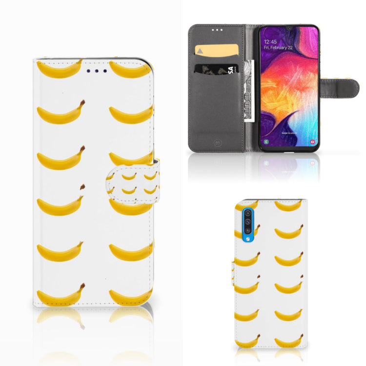 Samsung Galaxy A50 Book Cover Banana